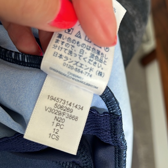 Lands’ End Slendersuit Tummy Control One-Piece, 12 - Picture 11 of 15